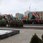 Торжественный митинг, посвященный Дню защитников Отечества и Вооруженных сил Республики Беларусь