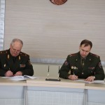 Соглашение о сотрудничестве подписано между Университетом гражданской защиты МЧС Беларуси и Военной академией Республики Беларусь