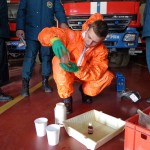 Практические занятия по проведению демеркуризационных мероприятий