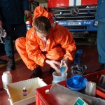 Практические занятия по проведению демеркуризационных мероприятий