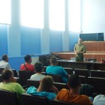Выступление в трудовом коллективе