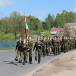 Празднование Дня Победы 1 курсом
