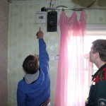 Участие работников института в пожарно-профилактической работе