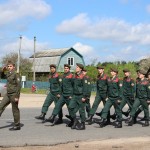 Празднование Дня Победы 1 курсом