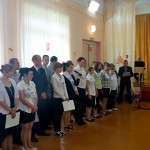 Последний звонок в подшефной школе-интернате
