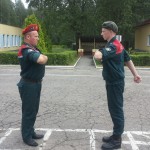 Учебно-полевой сбор – «Курс молодого бойца» (КИИ МЧС РБ, п.Юхновка, 2014 г.)