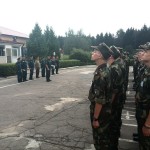 К проведению курса молодого бойца подключились представители управлений МЧС (13.08.2014, КИИ МЧС РБ, п.Юхновка).