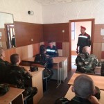 К проведению курса молодого бойца подключились представители управлений МЧС (13.08.2014, КИИ МЧС РБ, п.Юхновка).