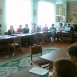 Выступление в трудовом коллективе