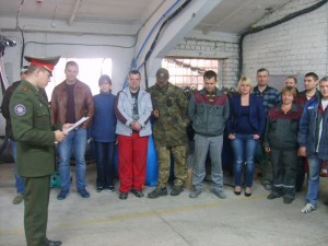Выступление в трудовом коллективе